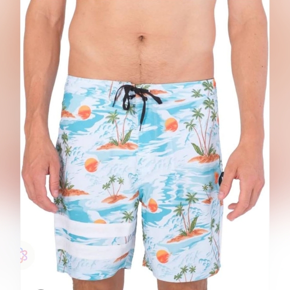 Hurley Block Party Board Shorts Size 38 - Picture 1 of 7